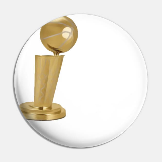 NBA “Larry O’Brien” Championship Trophy Pin by The Print Palace