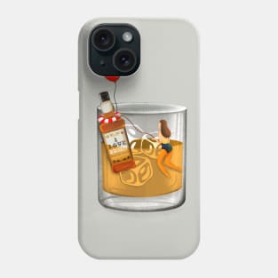 I love whiskey. Phone Case