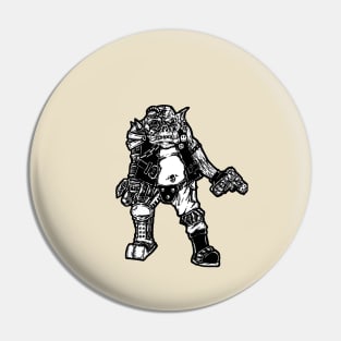 Ork & Codpiece Pin