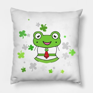 on St. Patrick’s Day bird bag Pillow