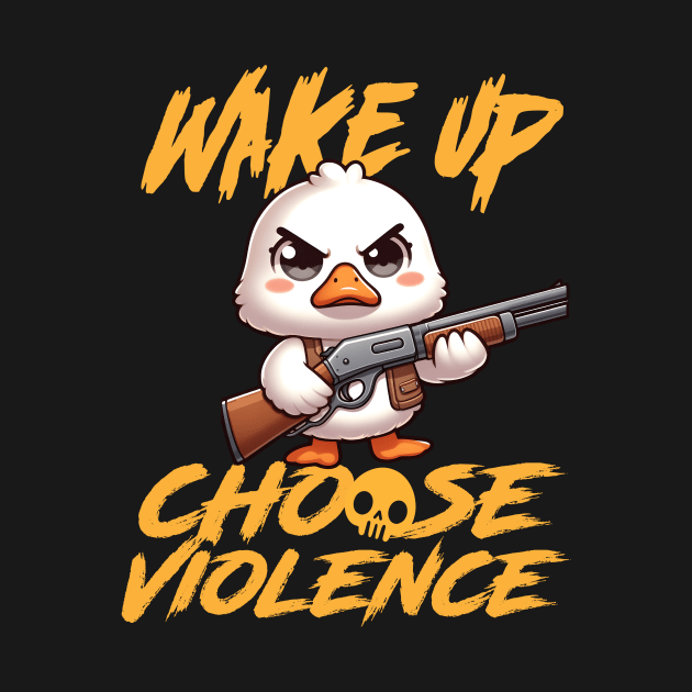 Wake Up - Choose Violence by SergioCoelho_Arts