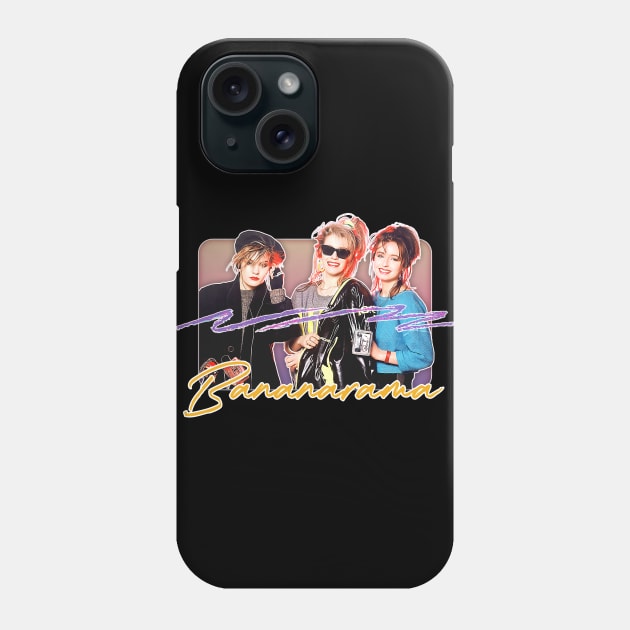 Bananarama - Retro 80s Fan Art Design Phone Case by DankFutura