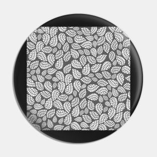 Sandpaper Teardrop Tiles | Dark Grey and White Mosaic Pattern Pin