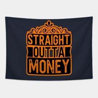 black friday, orange and black friday Tapestry