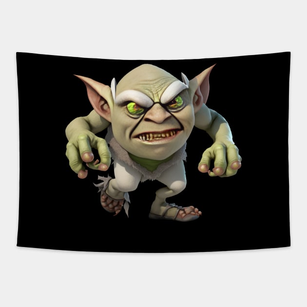 green giant-green goblin Tapestry by TrvlAstral
