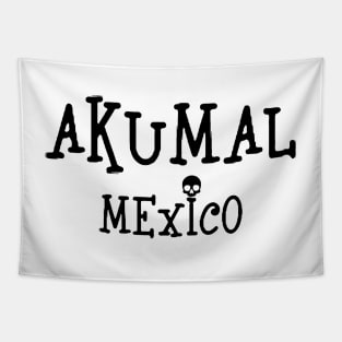 Akumal Mexico Design Tapestry