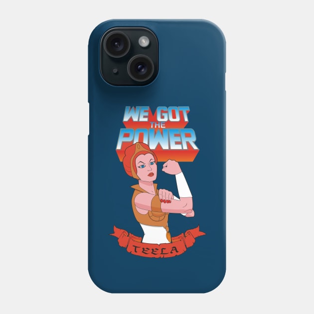 We got the power Phone Case by seronores