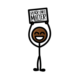 Stick Guy - Black Lives Matter T-Shirt