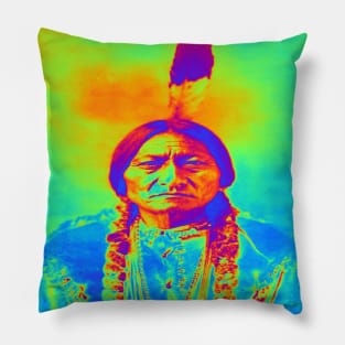 Native American Sitting Bull Pillow