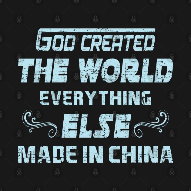 God created the world everything else by Crazyavocado22