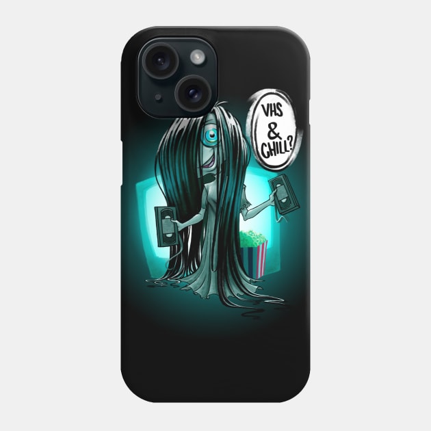 VHS and chill Phone Case by Danderfull