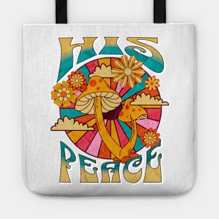 Colorful Bohemian His Peace Tote