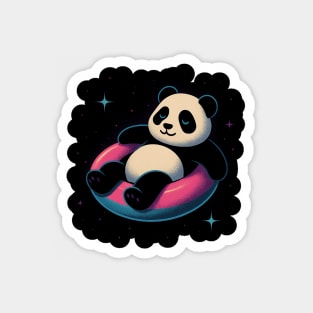 Cosmic Chill Panda Magnet
