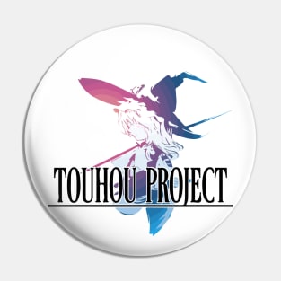 Touhou Project Marisa Logo Pin