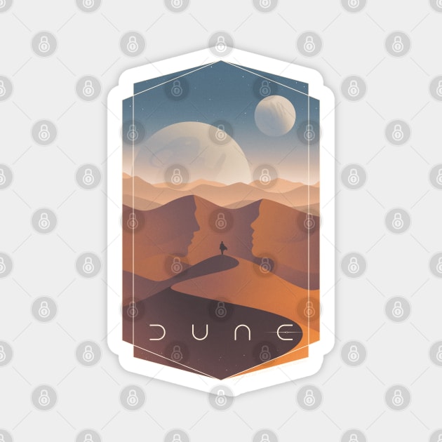 Dunes of Destiny Magnet by sketchboy01