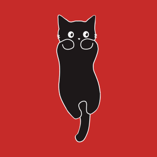 black cat cute T-Shirt