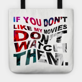 Dario Argento Quote Tote