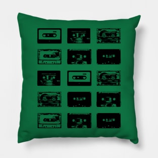 C90 Audio Cassette Tapes Pillow