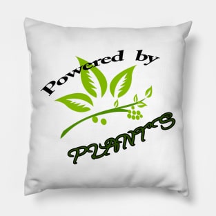 Powered By Plants Pillow