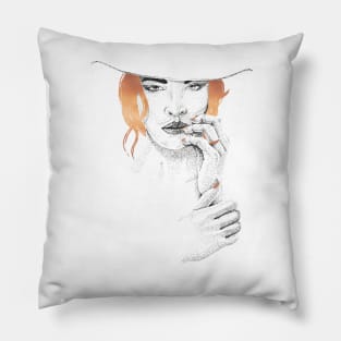 Nicole in Copper Pillow