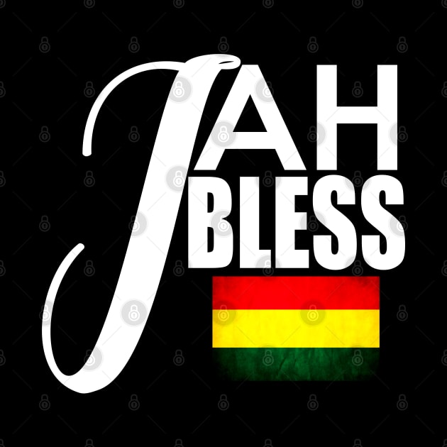 Jah Bless Rasta Reggae Rastafari by Merchweaver