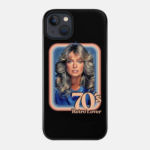 Retro Lover Farrah - Charlies Angels - Phone Case