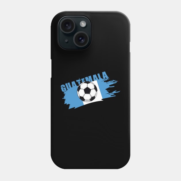 Guatemala Soccer Guatemala Futbol Football Guatemalan Flag Jersey Phone Case by JayD World