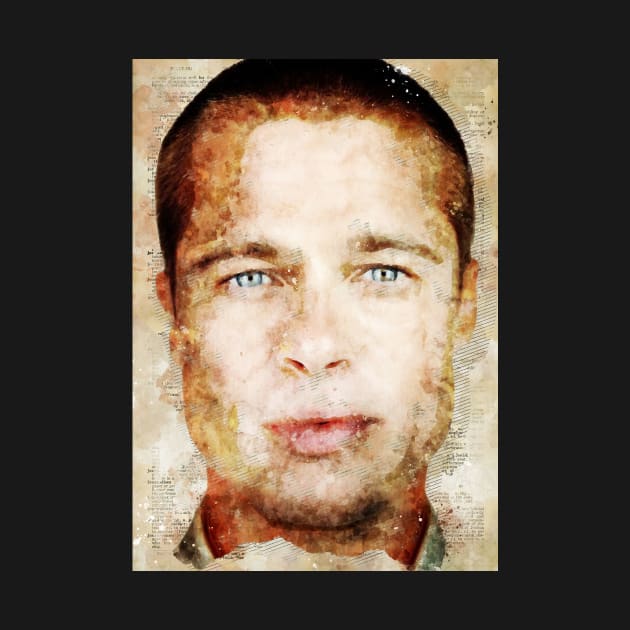 Brad Pitt by Durro