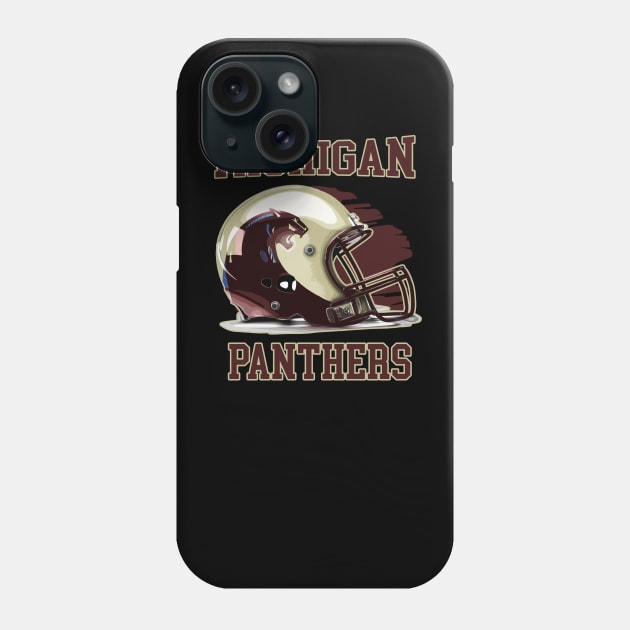 usfl panthers retro Phone Case by nikalassjanovic