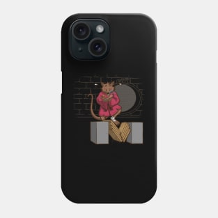 Master Gets A Splinter Funny Karate Cartoon Phone Case