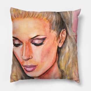 Catherine Deneuve Pillow