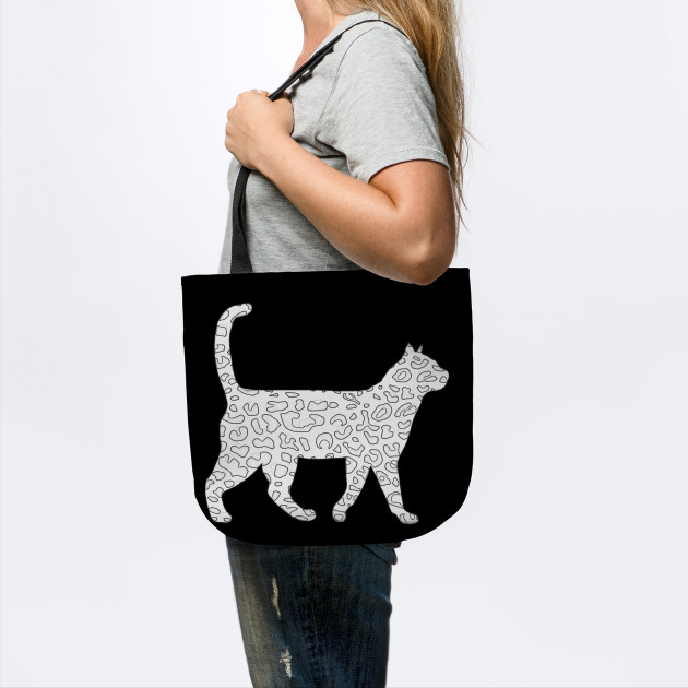 Funny Cheetah Cat Design Cat Tote Bag Teepublic Uk