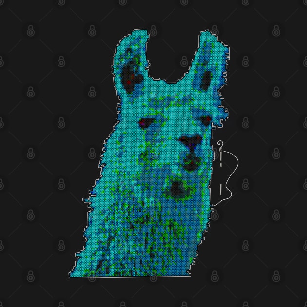 Cross Stitch Llama by The Craft ACE