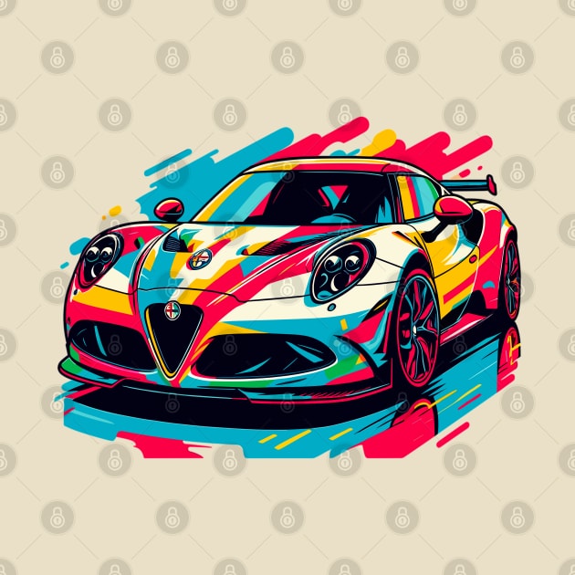 Alfa Romeo 4C by Vehicles-Art