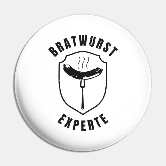 Bratwurst Experte Wurst Männer Grill BBQ Pin by Foxxy Merch