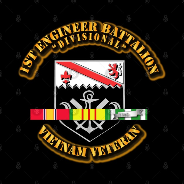 1st Engineer Battalion w SVC Ribbon by twix123844