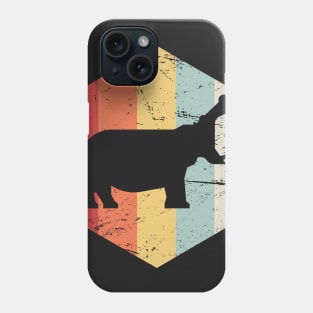 Retro 70s Hippo Phone Case