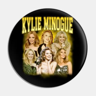 RETRO VINTAGE KYLIE MINOGUE BOOTLEG STYLE Pin