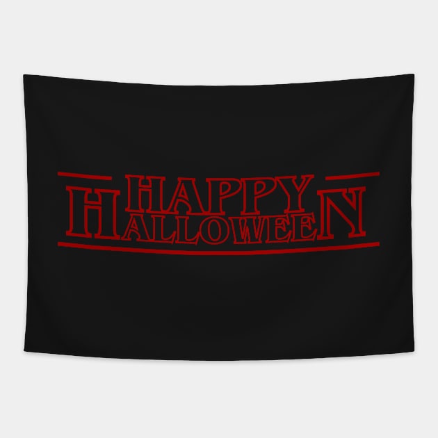 Happy Halloween Tapestry by WonkeyCreations