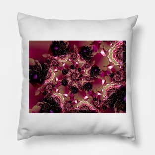 Pink Lace Spiral Pillow