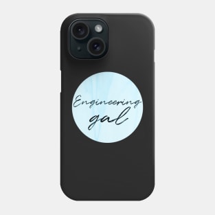 Engineering Gal Blue Phone Case