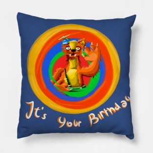 willys "It's Your Birthday" Pillow