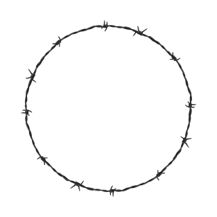 Barbed Wire Circle T-Shirt