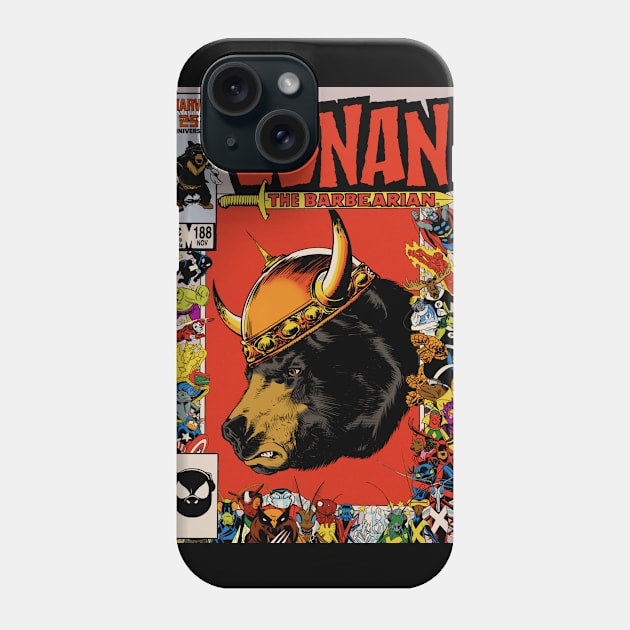 Conan the Barbearian 188 Phone Case by ThirteenthFloor