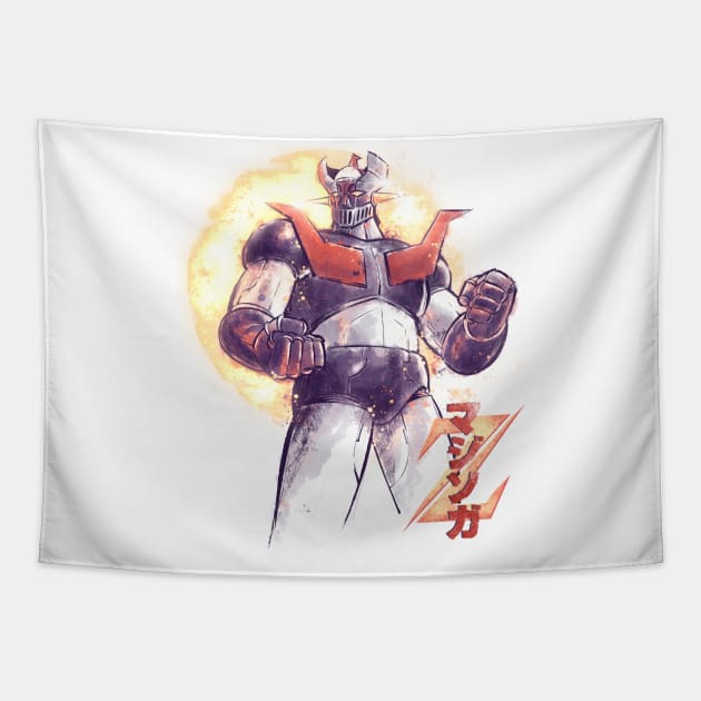 Super-Alloy Z Tapestry by saqman