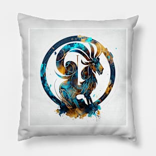 Capricorn - astrology sign Pillow