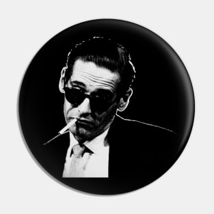 Bill Evans Portrait Retro Pin