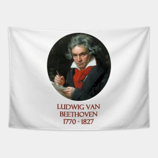 Great Composers: Ludwig van Beethoven Tapestry