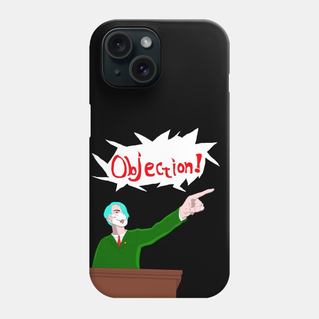 Objection! Alfie Phone Case by AlfieJ