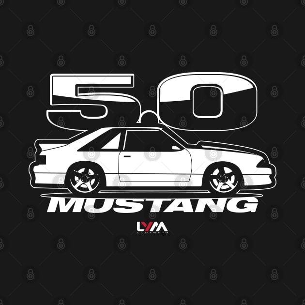 Foxbody 5.0 Ford Mustang Side GT by LYM Clothing